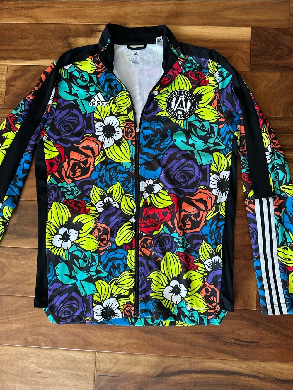 adidas Atlanta United Tiro 21 Floral Training Track Jacket size Large